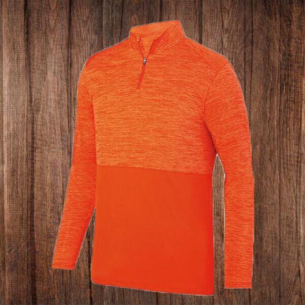 2908  Augusta Shadow Tonal Heather 1/4 Zip Pullover Thumbnail